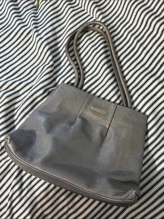 Celine Handbags - Metallic Leather vintage Celine shoulder bag